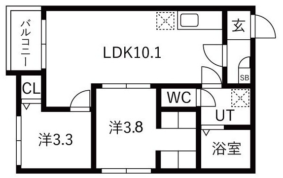 ilusion桜本町の間取り
