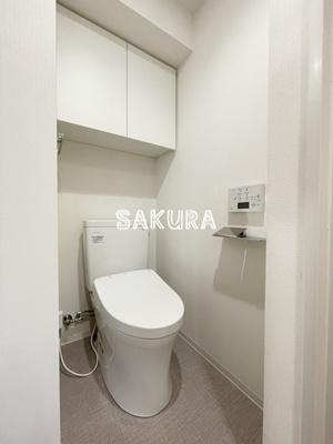 【トイレ】 | クレスト小杉スクエア | 落ち着いた色調のトイレです♪