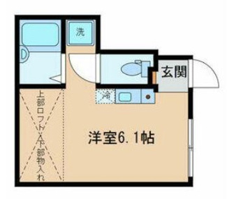 【間取り】 | シャンブル大泉学園 | 間取りです。