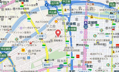 【地図】 | アスラン江戸堀