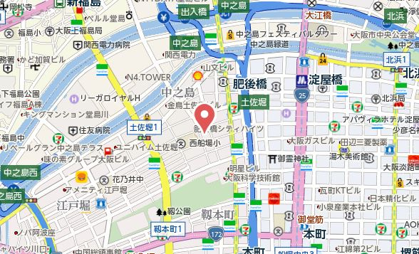 【地図】 | アスラン江戸堀