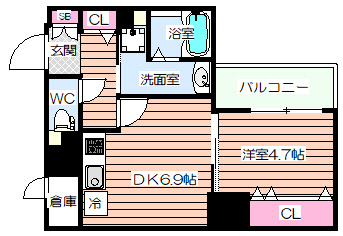 【間取り】 | アスラン江戸堀