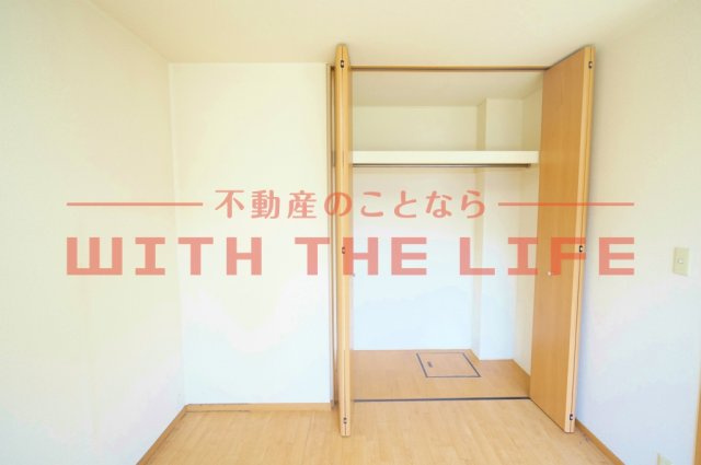 ヴィラ・クローバー【10,000円キャッシュバック対象物件】の収納|専用の収納スペースです