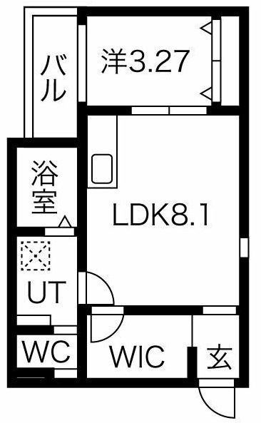 ilusion東海通の間取り