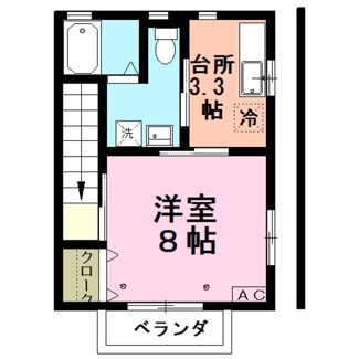 【間取り】 | エスポワール立野Ｂ棟