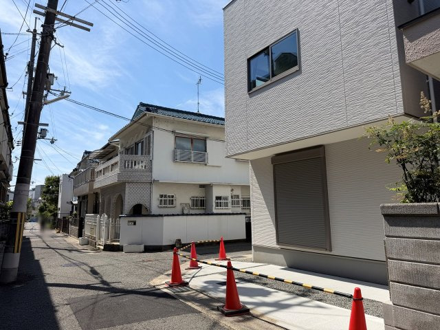 四ノ宮垣ノ内町|『南西角地！』
南向きと西向きの２方向に面した角地の為、日当たり・風通し共に良好です♪（R8.6撮影）