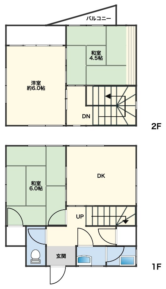 兵庫県加古川市別府町別府　OC　中古戸建　の間取り