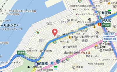 【地図】 | セオリー大阪ベイシティ
