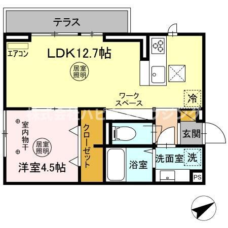 エルム柏の間取り