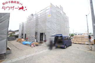 【駐車場】 | 開成小学校・郡山第一中学校区　GRADLE GAEDEN 郡山市大槻町　第３８　全９棟　６号棟 | 駐車スペース３～４台可能です！　外水道もついていますので洗車に便利です♪