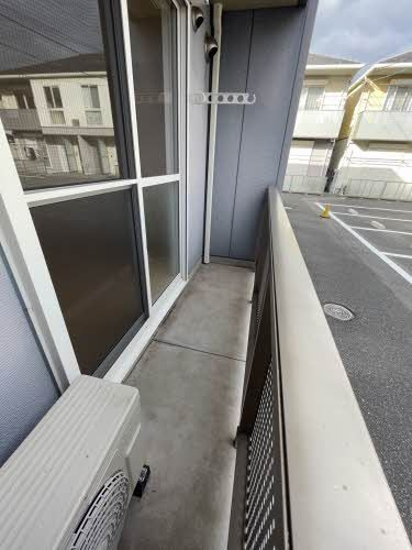 スカイメゾン １２番館のバルコニー