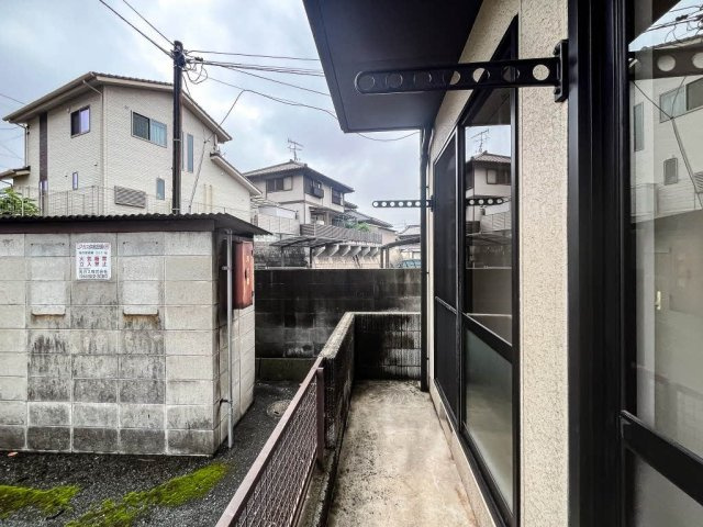コーポやすらぎのバルコニー