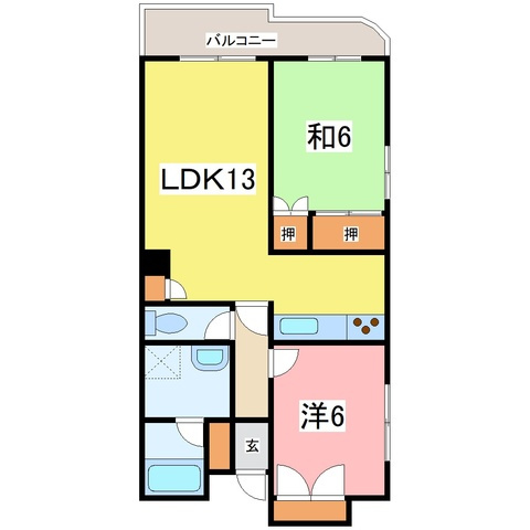 URBAN　CONCIERIA城東の間取り