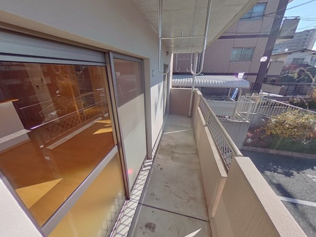 プロムロードのバルコニー