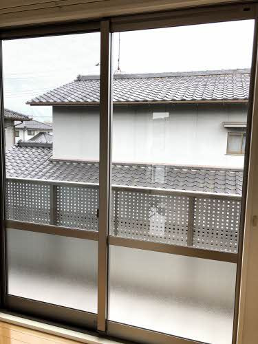 グランラシュレ Ｂ棟のバルコニー