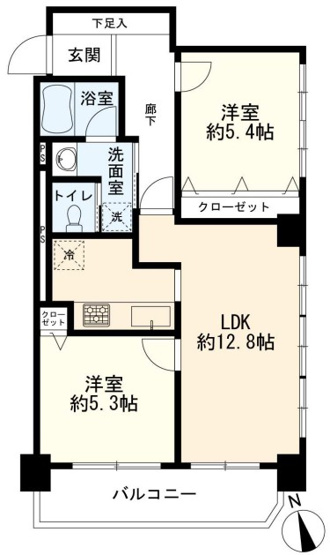 【間取り】 | ロイヤルパレス