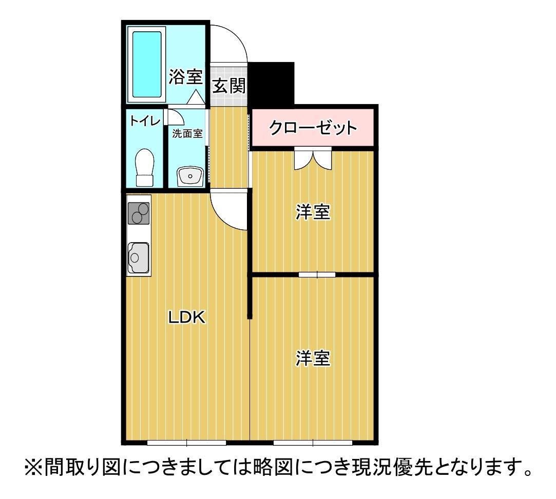 白山堂ビルの間取り