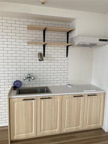 白山堂ビルのキッチン