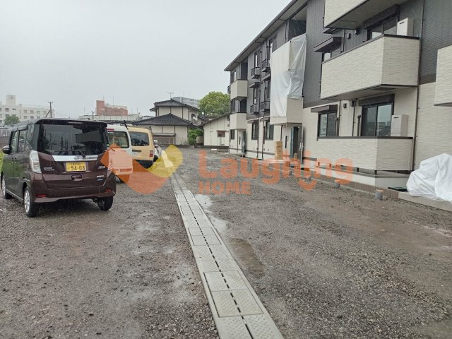 久留米市津福本町のアパートの外観
