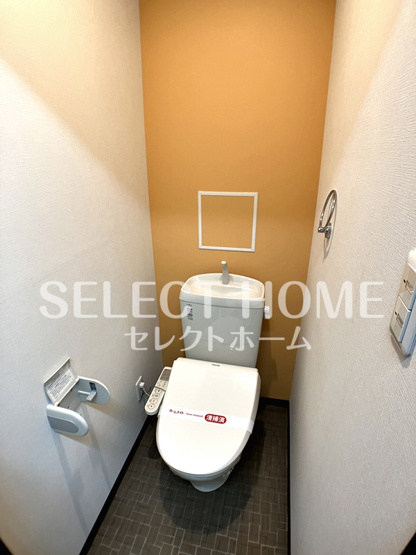 【トイレ】 | Ｉーｓｔａｇｅ岡崎 | 落ち着いた色調のトイレです