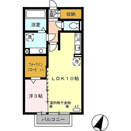 ドミール和合の間取り