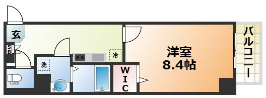 レジデンス神戸ヴェルノの間取り