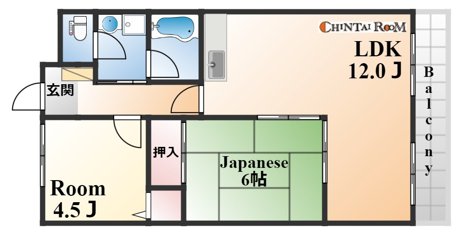 エレガンテ本山の間取り