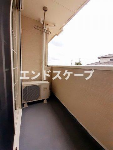 アルデンヌＡのバルコニー|高崎、前橋のお部屋探しはエンドスケープまで！お客様の理想お聞かせ下さい♪