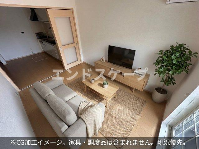 アルデンヌＡの居間・リビング|高崎、前橋のお部屋探しはエンドスケープまで！お客様の理想お聞かせ下さい♪