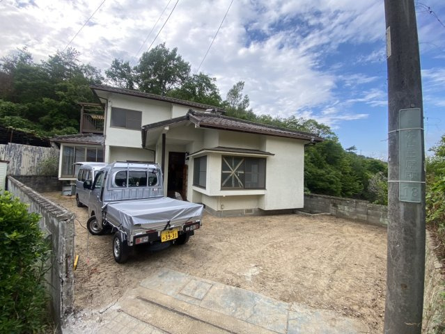 呉市焼山此原戸建ての外観