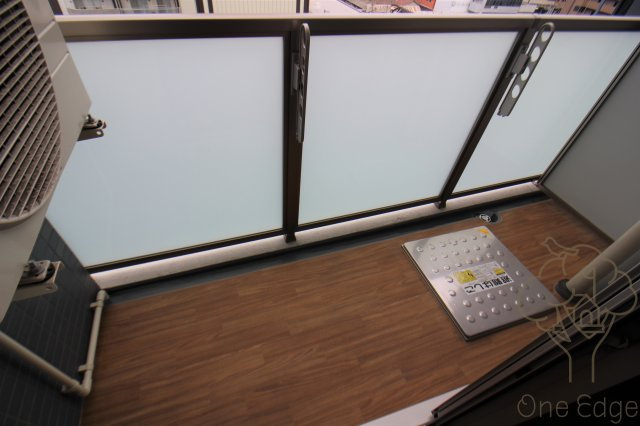 プログレスコート梅田北のバルコニー