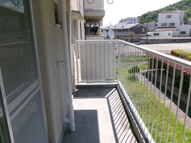 姫路青山　6号棟のバルコニー