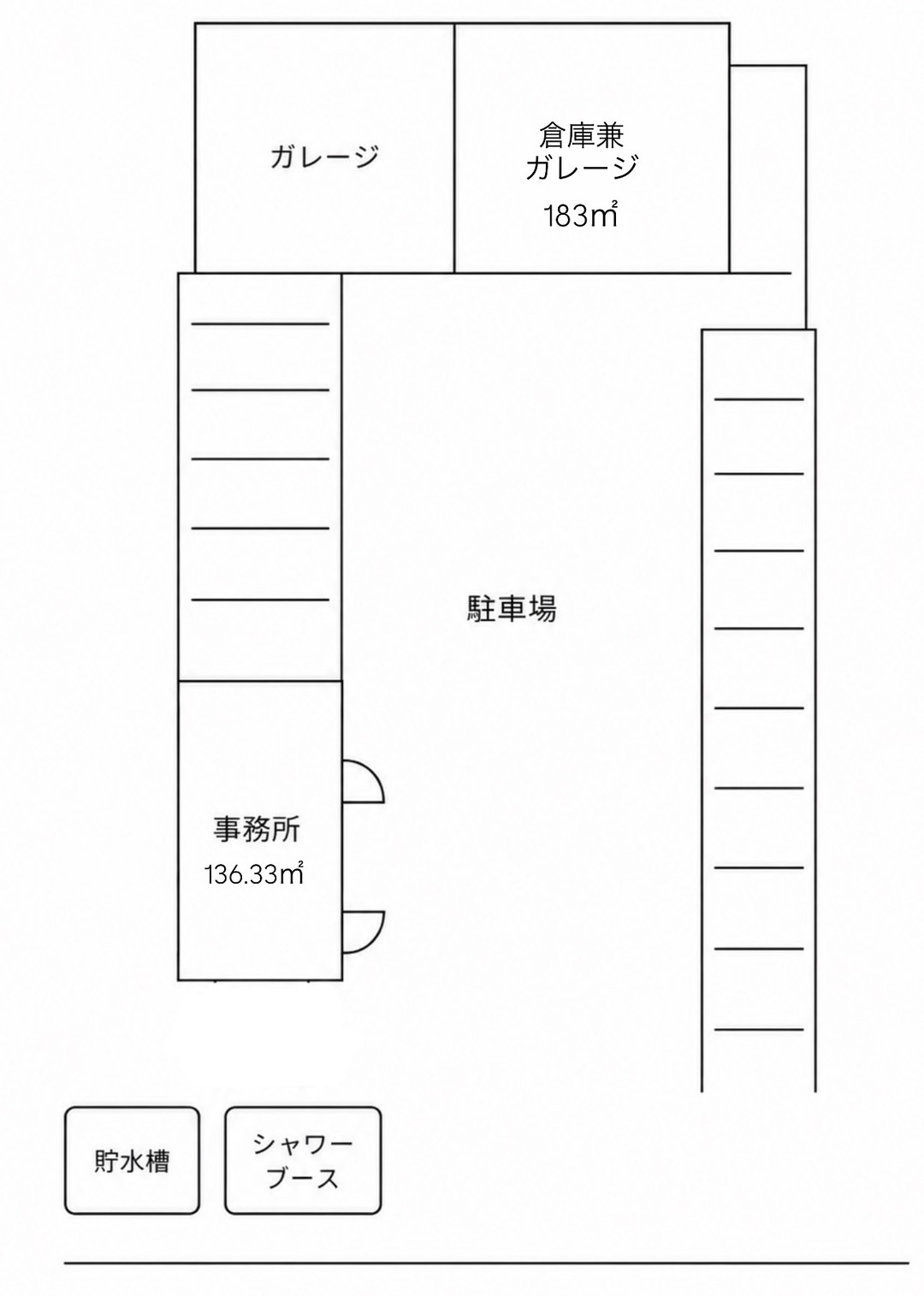 野田東2丁目の区画図