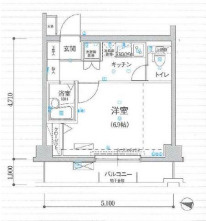 リヴシティ新宿壱番館の間取り