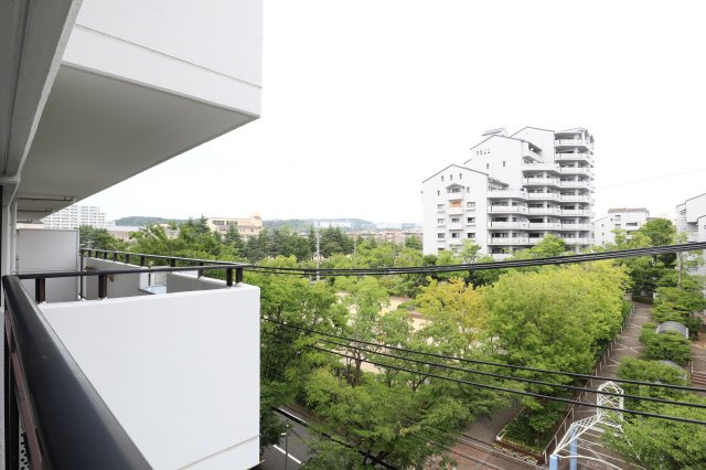 エルタウン学園６の展望|バルコニーからの眺望
