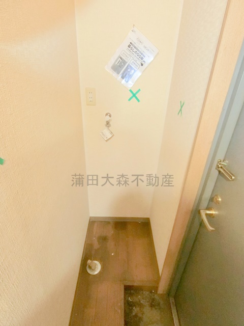 第15シンエイビルの設備|室内洗濯機置き場