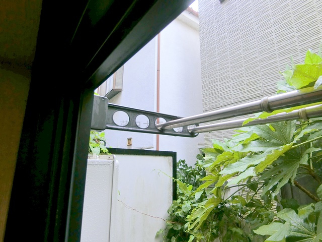 第15シンエイビルの設備|物干し金具