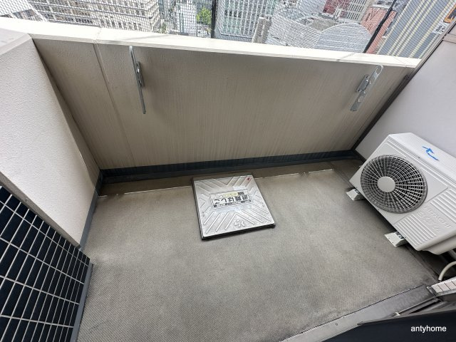 ユーレジデンス淀屋橋　仲介手数料無料のバルコニー