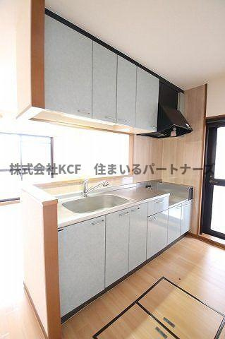 ルミエール合川のキッチン|お料理しやすいキッチンです