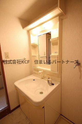ルミエール合川の洗面所|洗面所です