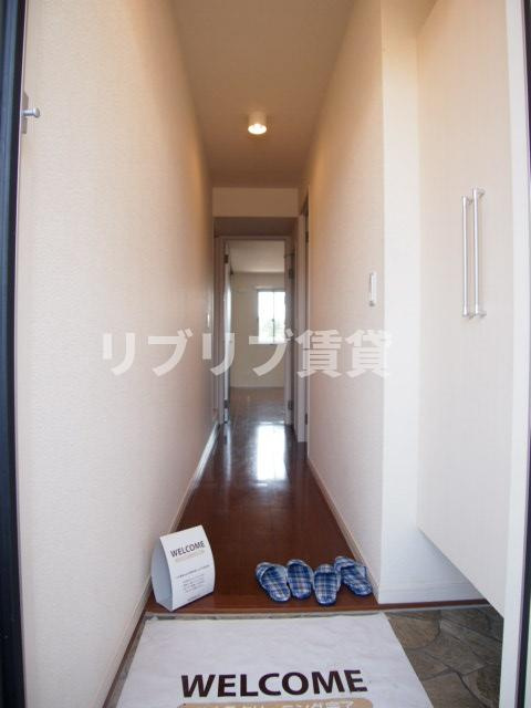 リヴェール星久喜の玄関