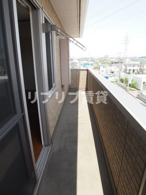リヴェール星久喜のバルコニー