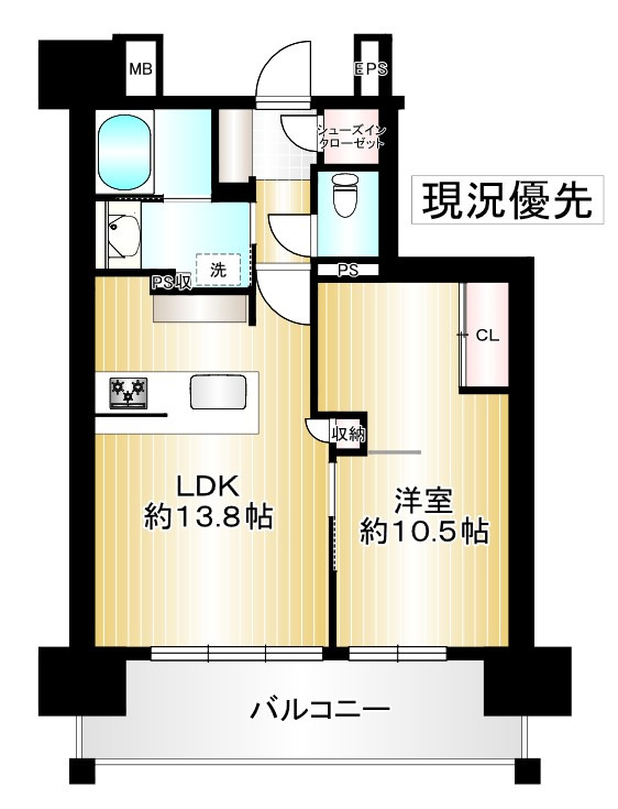 サーパス石堂ゲートマークスの間取り