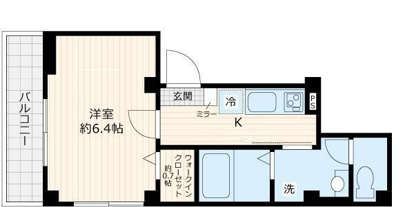 Ｍａｉｓｏｎ　Ｎｏｉｒｅ　メゾンノワールの間取り|間取りです。