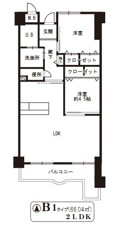 カーサ・フロレスタの間取り