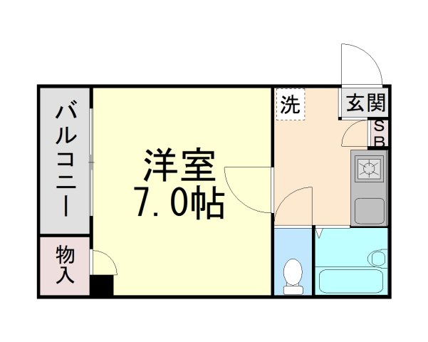 シェトワ大石の間取り