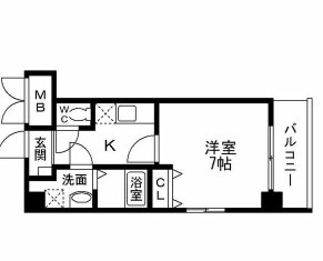 オーク南茨木の間取り