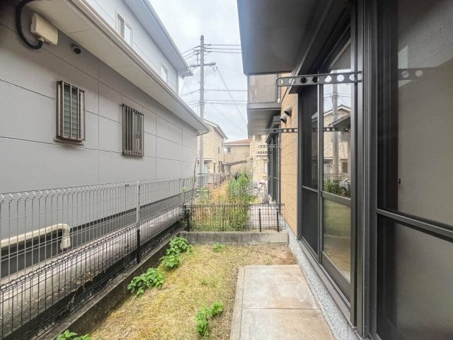 アメニックス福山 七番館の庭
