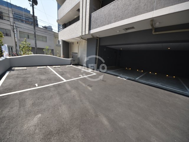 ラシュレ北浜　中大江小学校区の駐車場|ラシュレ北浜　駐車場