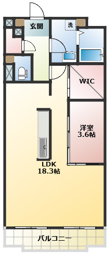 アレイⅡの間取り